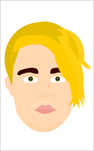 justin bieber caricature